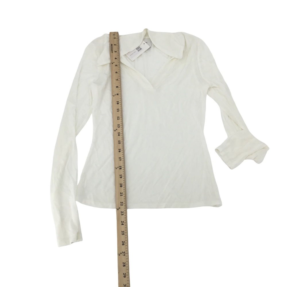 Reformation white Satin Top small - Picture 4 of 5